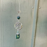 Moss Agate Pendulum