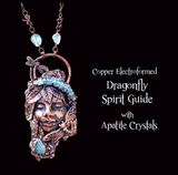 2 Dragonfly Spirit Guide and 1 Bear Spirit Guide Necklaces