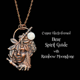 2 Dragonfly Spirit Guide and 1 Bear Spirit Guide Necklaces