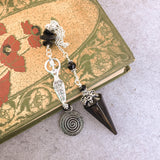 Black Obsidian Goddess Pendulum