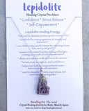 Lepidolite Mica Necklace