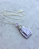 Lepidolite Mica Necklace