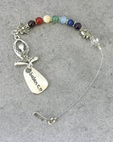 Peaceful Journey Car Charm with Chakra Stones