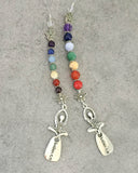 Peaceful Journey Car Charm with Chakra Stones