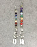 Peaceful Journey Car Charm with Chakra Stones