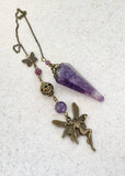 Lepidolite Fairy Pendulum