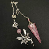 Lepidolite Fairy Pendulum