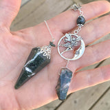 Moss Agate Pendulum