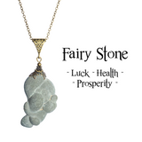 Rare Fairy Stone Pendant