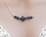 Iolite Beaded Necklace