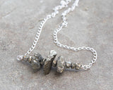 Pyrite Bar Necklace