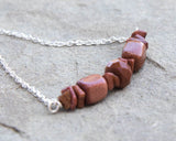 Goldstone Healing Bar Necklace