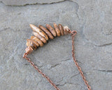 Picture Jasper Bar Necklace