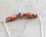 Goldstone Healing Bar Necklace