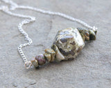 Rhyolite Rain Forest Jasper Necklace