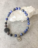 Sodalite Oil Diffuser Bracelet