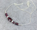 Garnet Healing Energy Necklace