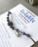 Sodalite Oil Diffuser Bracelet