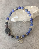 Sodalite Oil Diffuser Bracelet