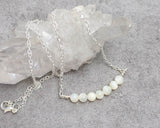 Mother of Pearl Bar Necklace