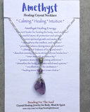 Tumbled Amethyst Necklace