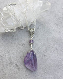 Tumbled Amethyst Necklace