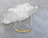 Citrine Minimalist Necklace