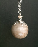 Peach Moonstone Necklace