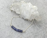 Iolite Bar Necklace