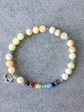 Solar Plexus Chakra Mala Yoga Reiki Bracelet