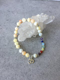 Solar Plexus Chakra Mala Yoga Reiki Bracelet