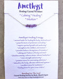 Amethyst Spiritual Growth Necklace