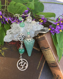 Aventurine Pendulum Buddha Dowser