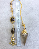 Smoky Quartz Goddess Protection Pendulum