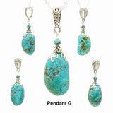 Tibetan Turquoise Pendant