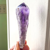 Amethyst Elestial Root Wand