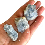 Raw Celestite Cluster Angelic Communication Healing Crystal