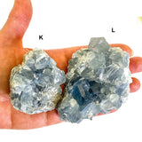 Raw Celestite Cluster Angelic Communication Healing Crystal