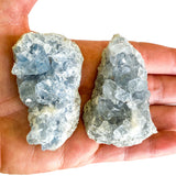 Raw Celestite Cluster Angelic Communication Healing Crystal