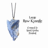Raw Kyanite Pendant