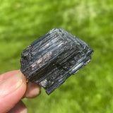 Natural Raw Black Tourmaline Pendant