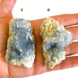 Raw Celestite Cluster Angelic Communication Healing Crystal