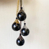 Shungite Sphere 'The Stone Of Life' Necklace