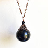 Shungite Sphere 'The Stone Of Life' Necklace