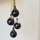 Shungite Sphere 'The Stone Of Life' Necklace