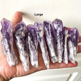 Amethyst Elestial Root Wand