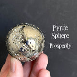 40mm Sparkly Pyrite Sphere