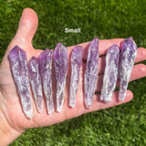 Amethyst Elestial Root Wand