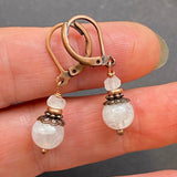 Rainbow Moonstone Earrings