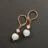 Rainbow Moonstone Earrings